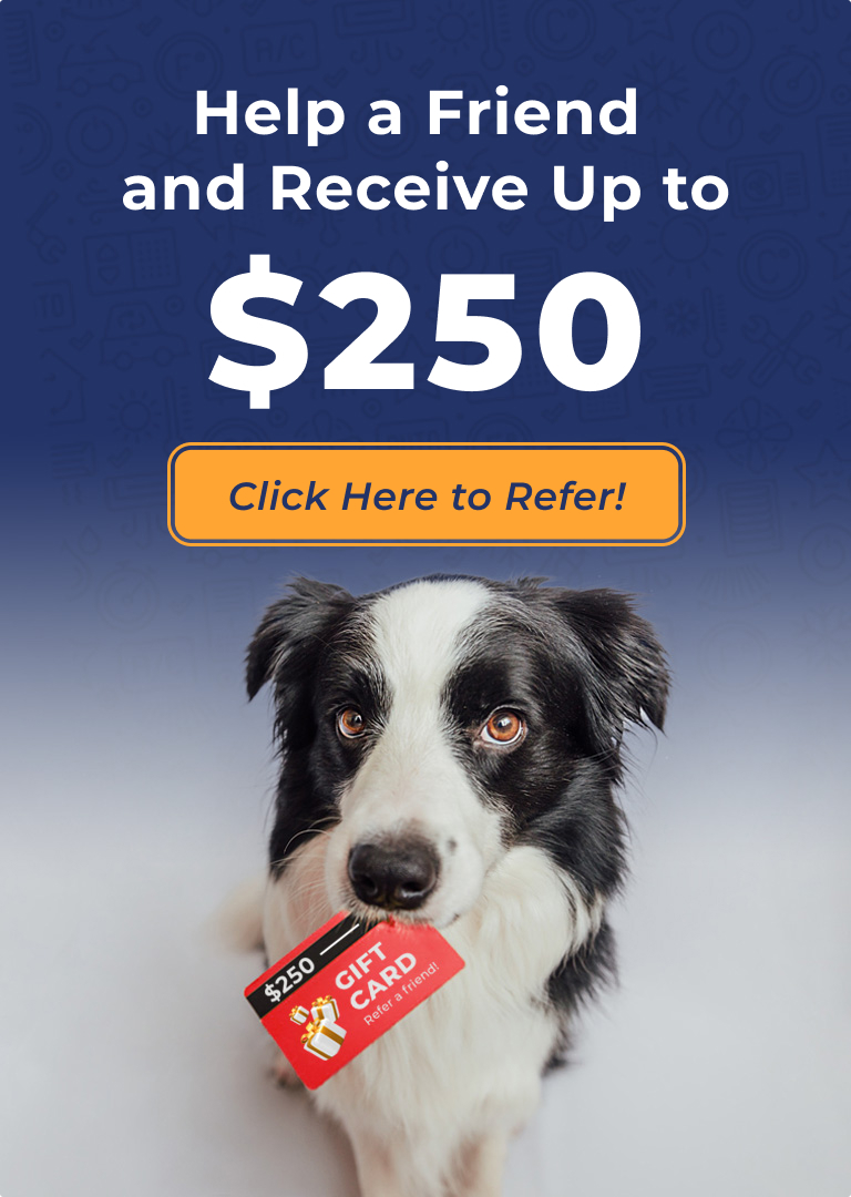 Refer a friend banner mobile